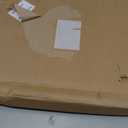 Fits 10 Inch Neck Air Duct | Steel Round Air Supply Diffuser for Ceiling by Handua | Round Diffuser Vent Cover | Black | Outer Dimension: 13-15/16"