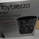 Baby Brezza Bottle Sterilizer and Dryer Advanced – 33% Faster - Largest Capacity Steam Sanitizer - Universal Sterilization Machine for All Bottles + Pump Parts - HEPA Air Filter, Black