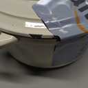 Enameled Cast Iron Dutch Oven - Umite Chef 5QT Pot with Lid & Cotton Potholders - Heavy-Duty Cookware for Bread Baking, Braising, Stews, Roasting(Cream White)