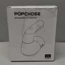 POPCHOSE Fabric Shaver, Lint Remover for Clothes, Lint Shaver with 6-Leaf Blades & 2 Speed, 2000mAh Rechargeable, Sweater Shavers to Remove Pilling, Electric Lint Remover for Couch, Furniture, Fuzz (Pale Gray)