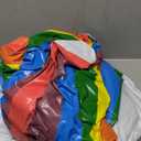 Inflatable Rainbow Cloud Sprinkler Toys, 8 x 5.5 Ft Summer Sprinkler Backyard Water Park Supply for Kids