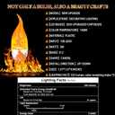 E12 LED Flickering Candelabra Flame Effect Light Bulbs - 3 Modes Flicker Chandelier Candle Fire Gas Lantern Effect Type B Base Small Lights Bulbs for Outdoor Halloween Holiday Decorations (8 Pack)