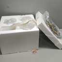 3-Light Pendant Lighting, Modern Brushed Gold Dining Room Chandelier Light Fixture Over Table with Hammered Glass, Brass Cluster Hanging Lights for Kitchen Island Dining Room Bedroom, E26