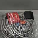 100 ft Stainless Steel Garden Hose - 2026 New Upgraded Metal Water hose - Flexible Water Hoses Pipes with Latex Core, 3/4" Solid Brass Connector - No-Expandable Watering Garden Hoses