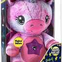 Ontel Star Belly Dream Lites, Stuffed Animal Night Light, Magical Pink And Purple Unicorn - Projects Glowing Stars & Shapes In 6 Gentle Colors, As Seen On TV