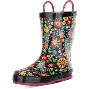 Western Chief Kids Floral Swirl Rain Boot Size 3