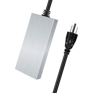 250W Chicken Water Heater Submersible Aluminum De-Icer with Automatic Thermostat, Prevents Freezing