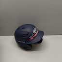 Rawlings R16 Velo Reversible EXT Batting Helmet | Reversible Face Guard (Senior (6 7/8" - 7 5/8"), Matte Navy)