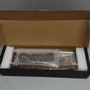 Bread Slicer for Homemade Bread-Adjustable Wooden Sourdough Bread Knife with Thickness Guide,Cutter Tools for Crusty Sourdough & Baguette,Ambidextrous Use,Gift for Baker (Brown)