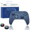 8Bitdo Ultimate 2C Bluetooth Controller for Switch/Switch 2 - Wireless Gaming Controller with Hall Effect Joysticks, 6-Axis Motion Control, Remappable L4/R4 Bumpers & Turbo Function(Dark Blue)