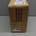 GREENSTELL Small Vanity Stool Chair with Storage and Folding Back, 13.4" x 15" x 30" Square Faux Fur Soft Ottoman, 4 Metal Legs with Anti-Slip Feet, Furry Padded Seat for Makeup, Bedroom, White