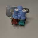 AMI PARTS WR57X33326 WR57X10032 Refrigerator Water Inlet Valve WR57X33326 Dual Solenoid Valve Fit for ge Refrigerator replace WR57X10040 ap3192626 WR57X10064