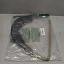 FOTEEWL 8 PCS Faux Pampas Grass Decor 38"/3.1FT Tall Fake Pompas Floral Large Artificial Pompous Grass Branches Plants for Floor Vase Filler Home Boho Decoration (Black)