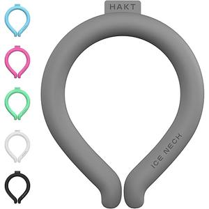 Neck Cooling Tube, Cooling Wrap for Summer, Reusable Ice Ring Neck Cooler for Heat Outdoor Sports,Outdoor Workers, Pack of 2
