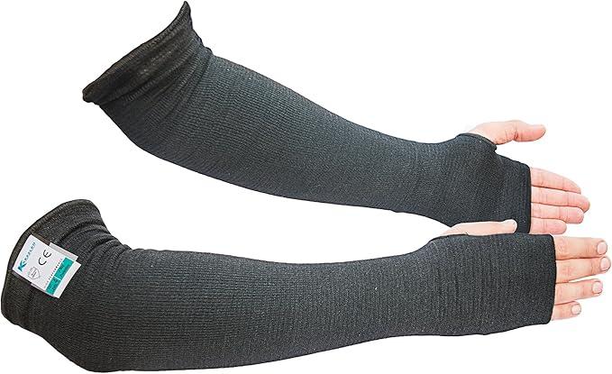 KEZZLED- Protective Arm Sleeves, Cut/Scratch/Heat Resistant with UV Protectors Safety for Garden Kitchen Work-18Inches