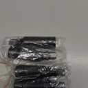 Tondiamo 4 Pcs Black Sloped Ceiling Light Adapter 180 Degree Pendant Suspension Canopy for Chandelier Track Ceiling Lamp Pendant Vaulted Overhead Light Hanging Helper for Vaulted or Angled Overhead