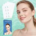 Neck Tape Lifting Invisible,204PCS Face Tape Lifting Invisible Face Lift Tape,Neck Lift Tape Face Lifter Tape for Makeup Instant Face Lift Facial Tape for Women Double Chin Jowls Eyebrow Sagging Skin