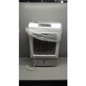 1800 CFM Swamp Cooler,Evaporative Air Cooler with 5.3 Gal Water Tank,120Oscillation,4 Ice Boxes,2 Modes,3 Speeds, Remote Control,12H Timer,Air Cooler for Room,Home,Office,Kitchen Pure Grey
