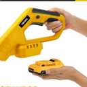 Cordless Weed Wacker for Dewalt 20V Battery(Battery Not Included), with 5 Types Blades, Brushless Motor, Lightweight Grass Trimmer/Brush Cutter