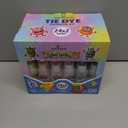 24 Colors Tie Dye Kit, Tie Dye Set for Kids, Pre-Filled Bottles, Non Toxic Permanent Fabric Dye Art Set, Easy DIY Fabric Art - Create Fun (24 Colors)