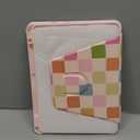 Uppuppy for iPad Air 11 inch Case(Air M4 2026, 8th Gen/M3 2025/M2)/Air 5th/4th Gen 10.9", for iPad Pro 11 inch Case(4th/3rd/2nd/1st Gen) - 360 Rotating Smart Folio Cover with Pencil Holder, Checkered