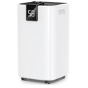 (160)
4000 sq.ft Dehumidifier for Basement, Trazico 45 Pint Dehumidifiers for Home with Drain Hose, Smart Humidity Control, 24H Timer, Auto Defrost, Ideal for Large Room, Bathroom, Bedroom, Garage, Black