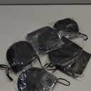 NICEMOVIC 10 Pcs Blindfold Sleep Eye Masks for Party Games Adults Couples Travel, Individually Wrapped Eye Covers with Nose Pad and Elastic Strap, Sleeping Mask for Kids Men Women (Black)