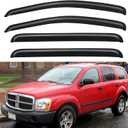 Window Visors Rain Guards Shield for 2004-2009 Dodge Durango, Out-Channel Window Vent Wind Deflectors Visors Shades for 2007-2009 Chrysler Aspen
