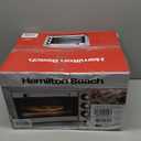 Hamilton Beach Countertop Toaster Oven & Pizza Maker Large 4-Slice Capacity, Stainless Steel (31401)