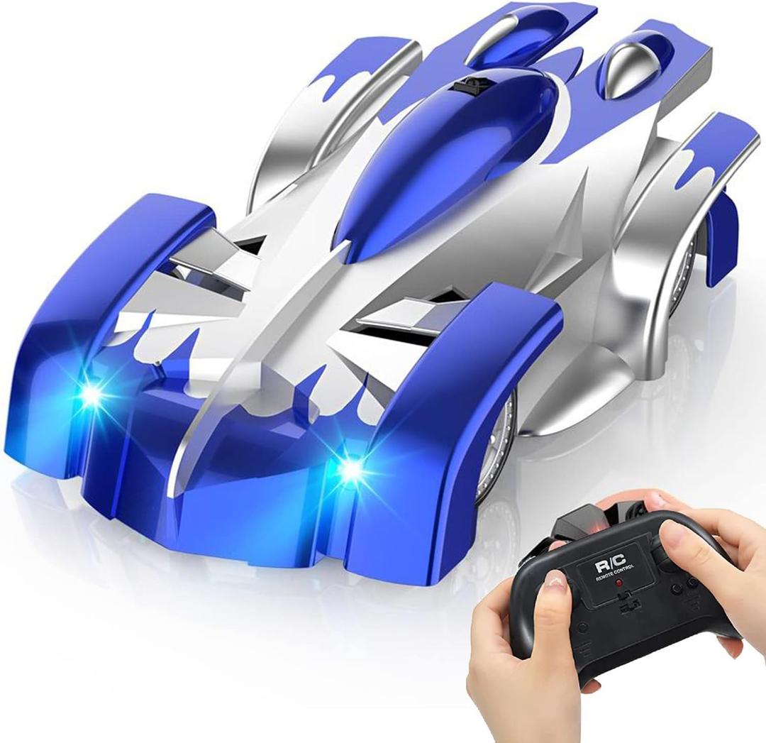 RC Cars for Kids Remote Control Car Toys with Wall Climbing, Low Power Protection, Dual Mode,360Rotating Stunt,Rechargeable High Speed Mini Toy Vehicles with HeadLights Gifts for Boys Girls