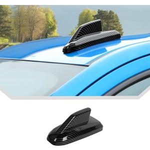JeCar Carbon Fiber Shark Fin Antenna Cover Trim for 2019-2025 Chevrolet Silverado/Suburban/Tahoe/GMC-Yukon/GMC-Sierra/Cadillac Escalade