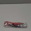 Fida Heavy Duty Dog Collar, Ultra Comfortable Soft Neoprene Padded, Adjustable Reflective Nylon Pet Collar with Durable Metal Belt Buckle for Large Breeds (L, Red) (Large(19"-23"))