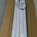 Tension Curtain Rod 30 To 64 Inch White Tension Rods Adjustable Spring Loaded Curtain Rods 7/ 8" Curtain Rods No Drilling Tension Rods For Windows Bedroom Closet Doorway Door