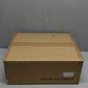 Under Sink Trash Can 7.4Gal 30Qt Pull Out Trash Can Under Cabinet 13" Wx17 Hx19 D, Cabinet Trash Can Pull Out Kit Sliding Garbage Bin Under Counter, with A Metal Basket (Black + Metal Basket)