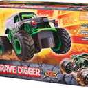 Monster Jam, Official Grave Digger Remote Control Monster Truck, 1:24 Scale, 2.4 GHz, Kids Toys for Boys and Girls Ages 4 and up