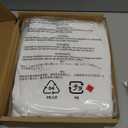 Amazon Basics 4 Piece Microfiber Lightweight Wrinkle-free Breathable Bed Sheet Set, Super Soft Easy Care, 14" Deep Pockets, Queen, Bright White, Solid