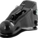 CURT 25330 Channel-Mount Adjustable Trailer Coupler, 2-5/16-Inch Hitch Ball, 14,000 lbs