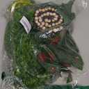 Bearded Dragon Tank Accessories, Reptile Plants Bridge Jungle Climber Vines for Snakes Bearded Dragon Chameleon Gecko Lizard