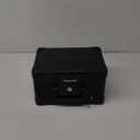 Honeywell Safes & Door Locks - Small Safe Box Chest for Home - Fireproof Safe Holds #10 Envelopes, USB Flash - Strong ABS Plastic - Document, Money Safe with Key Lock System - 0.15 CU, Black - 1101 (4.0 litre)
