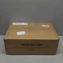 Solar Post Cap Lights, 12-Pack Upgraded Outdoor Deck Fence Post Solar Lights for 4x4 5x5 Wood/Vinyl Posts, IP65 Waterproof, 10-12 Hours Warm/Cool White Glow for Garden/Patio/Porch - Black