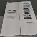 Aeitto Blenders for Kitchen with 1800W Motor, 68Oz. Large Capacity, 2-in-1 Blender & Grinder Combo, BPA-Free Countertop Professional Blender for Smoothies, Ice Crush, Frozen Drinks, Silver