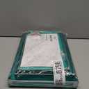 SEEKIND Storage Bins with lids, Water-Proof Storage Box Sets with Handles,Multiple Sizes Foldable Plastic Storage Organizer for Clothes,Cosmetic,Photos(Cyan)