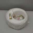 Modern Crystal Ceiling Light, Brushed Gold Semi Flush Mount Ceiling Lighting Fixture, Brass Hallway Light Fixtures Chandelier for Kitchen, Bedroom Dining Room Hallway Closet, 3-Light, 12 Inch