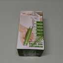 Maestri House Rechargeable Milk Frother with Stand, LunaFro Handheld Electric Foam Maker Waterproof Detachable Stainless Steel Whisk Drink Mixer Foamer for Lattes, Cappuccino (Gradient Orange)