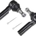 X AUTOHAUX 2pcs Front Outer Tie Rod Ends Kit Suspension Steering Tie Rod End for Dodge for Ram 1500 2006-2010 for Ram 1500 2011-2012 Drag Link No.ES80574
