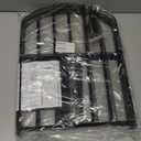 Goovilla Garden Fence, Total 10ft(L) x 24in(H) Garden Fencing Animal Barrier, 10 Pcs Rustproof Metal Fence Panels, Black No Dig Fence, Decorative Garden Fences and Borders for Dogs, Flower Bed, Patio