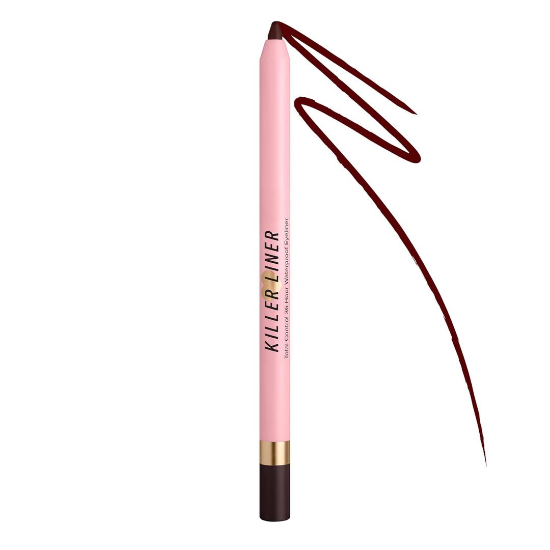 Too Faced Killer Liner 36-Hour Gel Eyeliner Pencil | Long Lasting, Waterproof, Non-Flaking Eyeliner Pencil, 0.04 Ounce