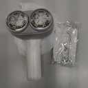 VASSON Fabric Shaver, Electric Lint Remover, Rechargeable Lint Shaver, Sweater Shavers to Remove Pilling, Large Fuzz Remover for Clothes Couch Furniture (Greyish White)