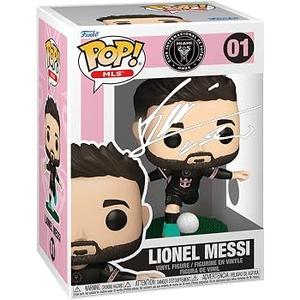 Lionel Messi #01 Funko POP! Figurine, Inter Miami, Facsimile Signed