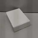 100 Pack White Blank Cards and 100 Pack Envelopes 4x6, Note Greeting Cards and Envelopes Set, Folded Cardstock with Self-Seal Envelope for DIY Greeting Thank you Cards, Invitations in All Occasions